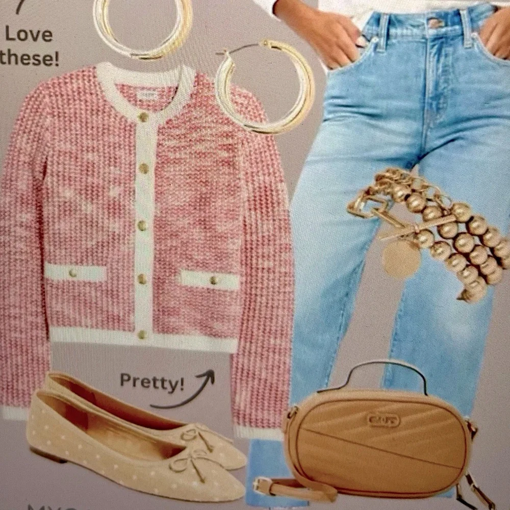 J CREW Popcorn Stitch Cardigan Sweater - Picture 2 of 14